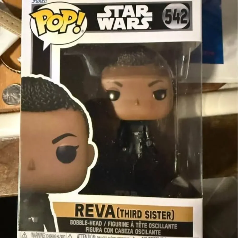 Funko pops  Reva dr Ian Malcolm